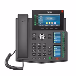 Fanvil X6U telefono IP Nero 20 linee LCD Wi-Fi