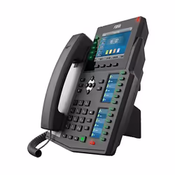 Fanvil X6U telefono IP Nero 20 linee LCD Wi-Fi