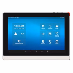 Fanvil I56A, 25,6 cm (10.1"), H.264, 720p, 1080p, 1 W, CNG, VAD, Nero, Argento