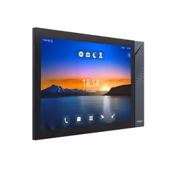 Fanvil i57A sistema per video-citofono 10.1" Acciaio inox, Nero