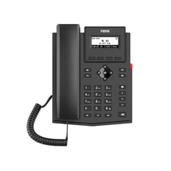 Fanvil X301P telefono IP Nero 2 linee LCD