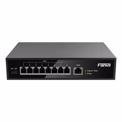 Fanvil PN8 switch di rete Non gestito Fast Ethernet (10/100) Nero