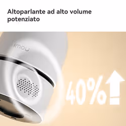 Imou Ranger Dual Pro 10MP Telecamera da interno, motorizzata, con doppia ottica 5MP+5MP, sirena integrata e faretto, tasto di chiamata, rilevamento suoni anomali/umano/animale, smart tracking, funzione privacy, visione notturna, comunicazione bidirezionale, Wi-fi 2.4Ghz, Dual Band, registrazione su Micro SD (fino a 512GB) - NVR o Cloud. Certificazione GDPR. - Vista aggiuntiva 4