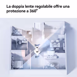 Imou A1 dual Torretta Telecamera di sicurezza IP Esterno 2304 x 1296 Pixel Soffitto/Scrivania - Vista aggiuntiva 8
