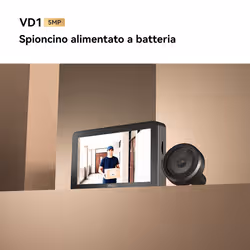 Imou VD1 Spioncino smart a batteria, con monitor da 4,3 pollici e risoluzione da 5MP - Vista aggiuntiva 4