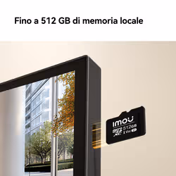 Imou Videocitofono VDP7 - 5MP, schermo da 7'', Collegamento Poe, Dual-Band WiFi 2.4GHz/ 5GHz, 4 modalità di apertura, Visione notturna ad infrarossi, comunicazione bidirezionale, modalità privacy e rilevamento umano e veicoli. Design impermeabile. - Vista aggiuntiva 5