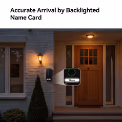 Imou Videocitofono VDP7 - 5MP, schermo da 7'', Collegamento a 2 fili, Dual-Band WiFi 2.4GHz/ 5GHz, 4 modalità di apertura, Visione notturna ad infrarossi, comunicazione bidirezionale, modalità privacy e rilevamento umano e veicoli. Design impermeabile. - Vista aggiuntiva 6