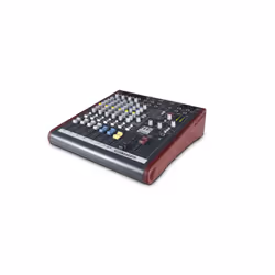 Allen & Heath ZED60-10FX mixer audio 6 canali Nero, Rosso