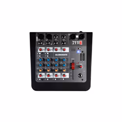 Allen & Heath ZED-6, 6 canali, 12 W, Nero