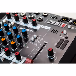 Allen & Heath ZEDi-8 8 canali 10 - 20000 Hz Nero, Grigio - Vista aggiuntiva 8