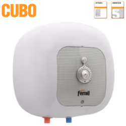 Caratteristiche Tecniche Modello: Cubo SG 15S (GRE0R00A) Classe ERP: C Capacità serbatoio: 15 Potenza elettrica: 1500(W) Temp ...