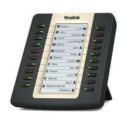 Yealink EXP20 telefono IP Nero LCD