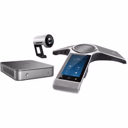 Yealink ZVC300-C0-A00, Sistema di videoconferenza di gruppo, 4K Ultra HD, 30 fps, 120°, 3x, Nero, Argento