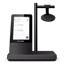 Yealink WH66 Mono Teams Sistema di audioconferenza personale Wireless A Padiglione Ufficio USB tipo A Bluetooth Base di ricarica Nero - Vista aggiuntiva 5