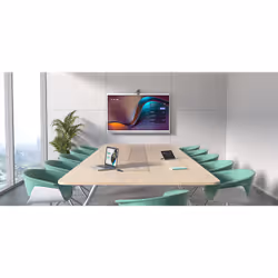 Yealink MeetingBoard Pannello piatto interattivo 65" LED Wi-Fi 4K Ultra HD Nero Touch screen Processore integrato Android 10 - Vista aggiuntiva 7
