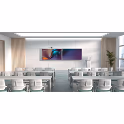 Yealink MeetingBoard Pannello piatto interattivo 65" LED Wi-Fi 4K Ultra HD Nero Touch screen Processore integrato Android 10 - Vista aggiuntiva 8