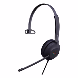 Yealink UH37 Mono Teams, Cablato, 20 - 20000 Hz, Ufficio, 96,5 g, Auricolare, Nero