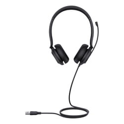 Yealink UH35 Dual Teams Auricolare Cablato A Padiglione Ufficio USB tipo A Nero