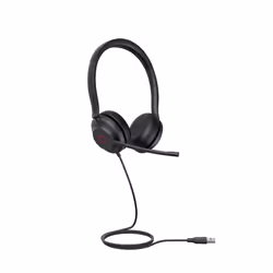 Yealink UH35 Dual Teams Auricolare Cablato A Padiglione Ufficio USB tipo A Nero