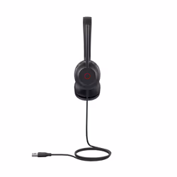 Yealink UH35 Dual UC Auricolare Cablato A Padiglione Ufficio USB tipo A Nero