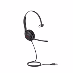 Yealink UH35 Mono Teams Auricolare Cablato A Padiglione Ufficio USB tipo A Nero