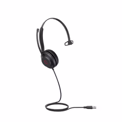 Yealink UH35 Mono Teams Auricolare Cablato A Padiglione Ufficio USB tipo A Nero