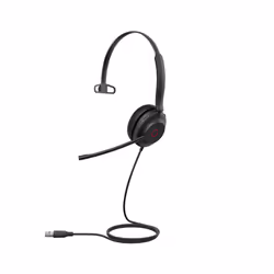 Yealink UH35 Mono Teams Auricolare Cablato A Padiglione Ufficio USB tipo A Nero - Vista aggiuntiva 5