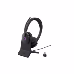 Yealink BH74 + Stand Teams USB-C/A Auricolare Wireless A Padiglione Ufficio USB Type-C / USB Type-A Bluetooth Base di ricarica Nero - Vista aggiuntiva 4