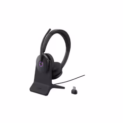 Yealink BH74 + Stand UC USB-C/A Auricolare Wireless A Padiglione Ufficio USB Type-C / USB Type-A Bluetooth Base di ricarica Nero - Vista aggiuntiva 5