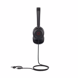 Yealink UH35 Dual UC USB-C/A Auricolare Cablato A Padiglione Musica e Chiamate USB Type-C / USB Type-A Nero - Vista aggiuntiva 2