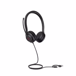 Yealink UH35 Dual UC USB-C/A Auricolare Cablato A Padiglione Musica e Chiamate USB Type-C / USB Type-A Nero - Vista aggiuntiva 3