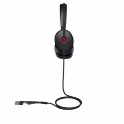 Yealink UH48 Dual Teams USB-C/A Auricolare Cablato A Padiglione Musica e Chiamate USB Type-C / USB Type-A Nero