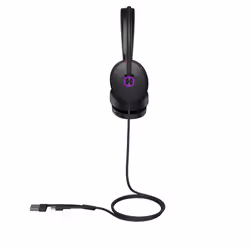 Yealink UH48 Dual UC USB-C/A Auricolare Cablato A Padiglione Musica e Chiamate USB Type-C / USB Type-A Nero - Vista aggiuntiva 2