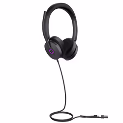 Yealink UH48 Dual UC USB-C/A Auricolare Cablato A Padiglione Musica e Chiamate USB Type-C / USB Type-A Nero - Vista aggiuntiva 5