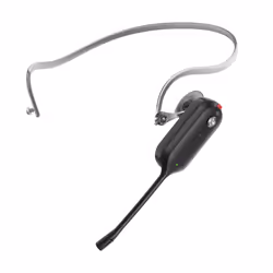 Yealink WH63 E2 Teams Auricolare Wireless A clip Musica e Chiamate Nero - Vista aggiuntiva 3