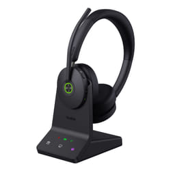 Yealink WH68 Teams Auricolare Con cavo e senza cavo A Padiglione Musica e Chiamate USB tipo-C Bluetooth Nero