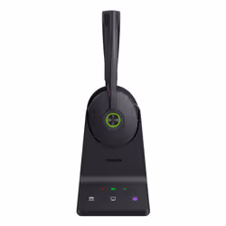 Yealink Workstation WH68 Auricolare Con cavo e senza cavo A Padiglione Musica e Chiamate USB tipo-C Bluetooth Nero - Vista aggiuntiva 2