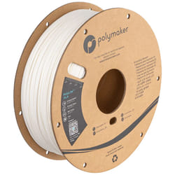 Polymaker PA02002 materiale di stampa 3D Acido polilattico (PLA) Bianco 1 kg