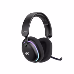 Havit 6939119040000 cuffia e auricolare Cuffie Con cavo e senza cavo A Padiglione Gaming USB tipo-C Bluetooth Nero - Vista aggiuntiva 2
