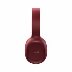 Havit PRO Bluetooth Kulaklık Kırmızı Auricolare Con cavo e senza cavo In-ear Chiamate/Musica/Sport/Tutti i giorni Borgogna