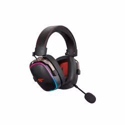 Havit 6939119065584 cuffia e auricolare Cuffie Con cavo e senza cavo A Padiglione Gaming Nero, Rosso