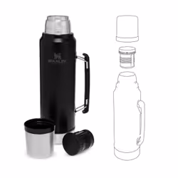 Stanley 10-08266-002 thermos e recipiente isotermico 1 L Nero - Vista aggiuntiva 5