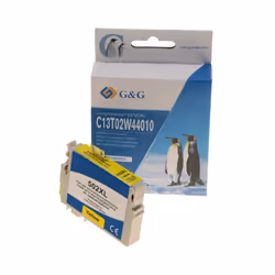 G&G NP-R-0502XLY, Resa elevata (XL), Giallo, Inchiostro a base di pigmento, 1 pz, 470 pagine