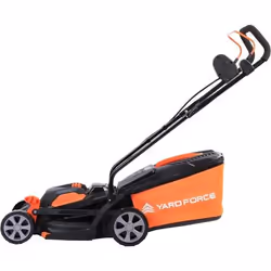 Yard Force LM C33 Tagliaerba a spinta Batteria Nero, Arancione