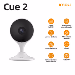Imou Cue 2 Telecamera 2MP da interno con supporto magnetico - Baby Monitor e Rilevamento pianto o suono anomali - Vista aggiuntiva 7