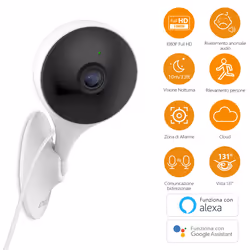 Imou Cue 2 Telecamera 2MP da interno con supporto magnetico - Baby Monitor e Rilevamento pianto o suono anomali - Vista aggiuntiva 8