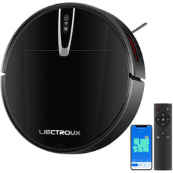 Liectroux - Robot Lavapavimenti Aspirapolvere V3S pro, Aspirazione 4000Pa, Controllo tramite App, Ricarica automatica intelligente, Pulizia a umido e