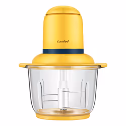 Comfeè MJ-LZ30W223 tritaverdure elettrico 2 L 300 W Trasparente, Giallo - Vista aggiuntiva 6