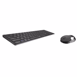 Rapoo 9750M tastiera Mouse incluso Casa RF senza fili + Bluetooth QWERTZ Tedesco Grigio