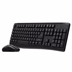 Rapoo X1800Pro tastiera Mouse incluso Universale RF Wireless QWERTY Nero - Vista aggiuntiva 2